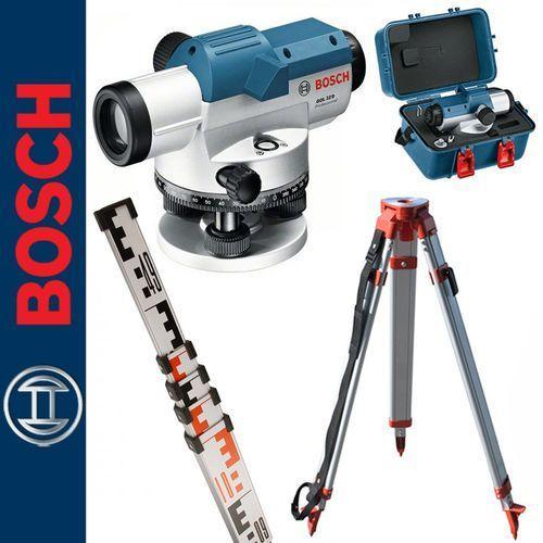 Niwelator optyczny Bosch GOL 32D + Statyw aluminiowy + Łata 5m